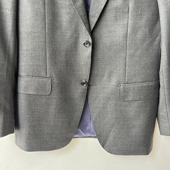 SuitSupply Napoli fit Super wool Sport coat,Gray, Size 38 - Picture 7 of 12